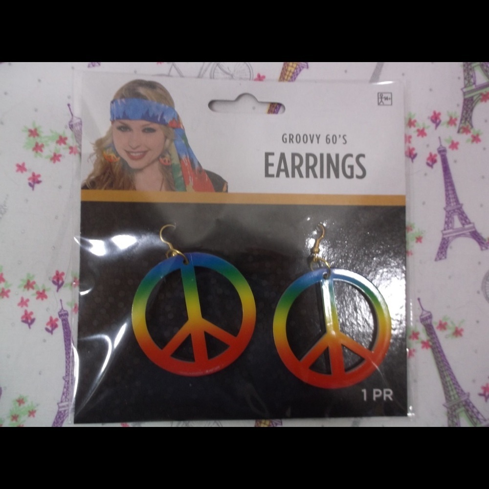 Peace Sign earrings